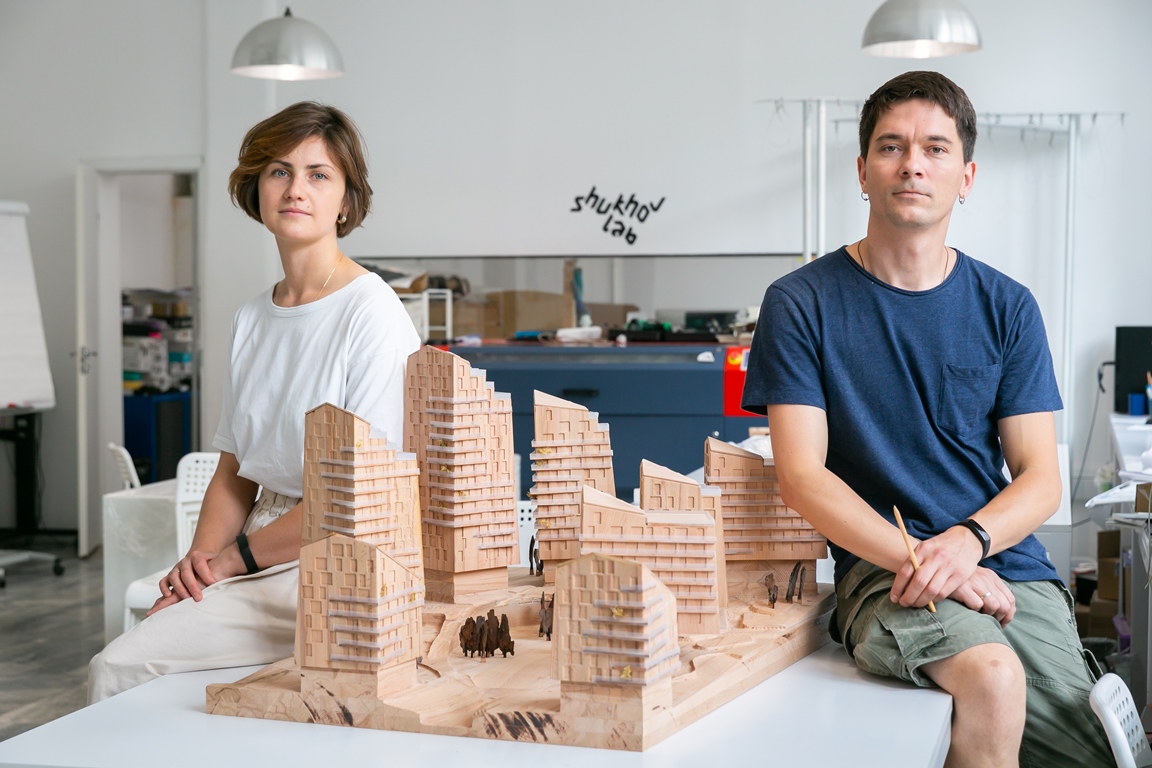  Elena Mitrofanova and Ivan Mitrofanov, experts of the Shukhov Lab